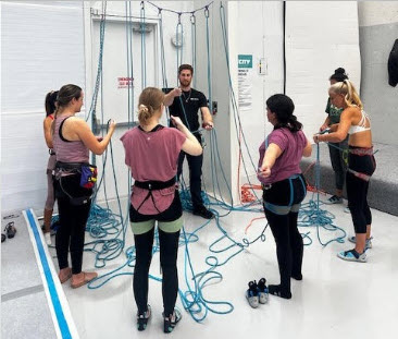 Top Rope Belay Instruction