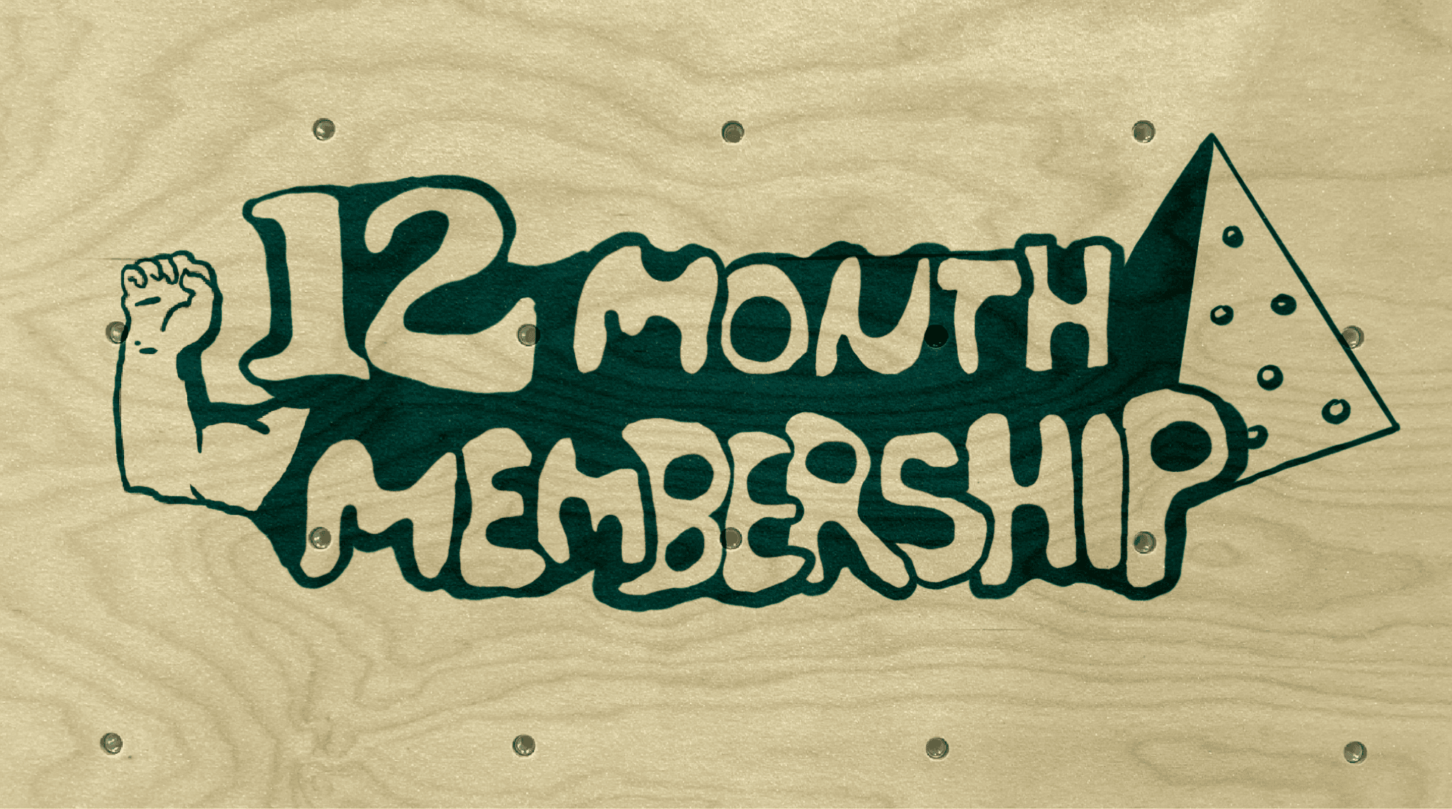 12 Month  Pre-Paid Membership