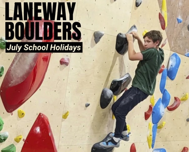 JULY Holiday Climbing Classes