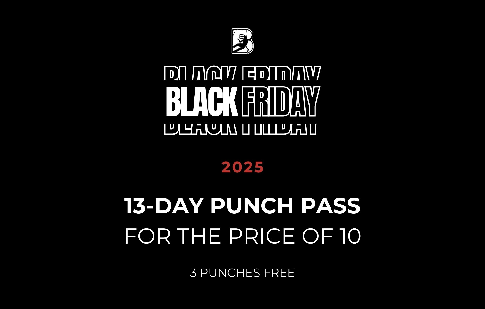 13-Day Punch Pass (Price of 10)