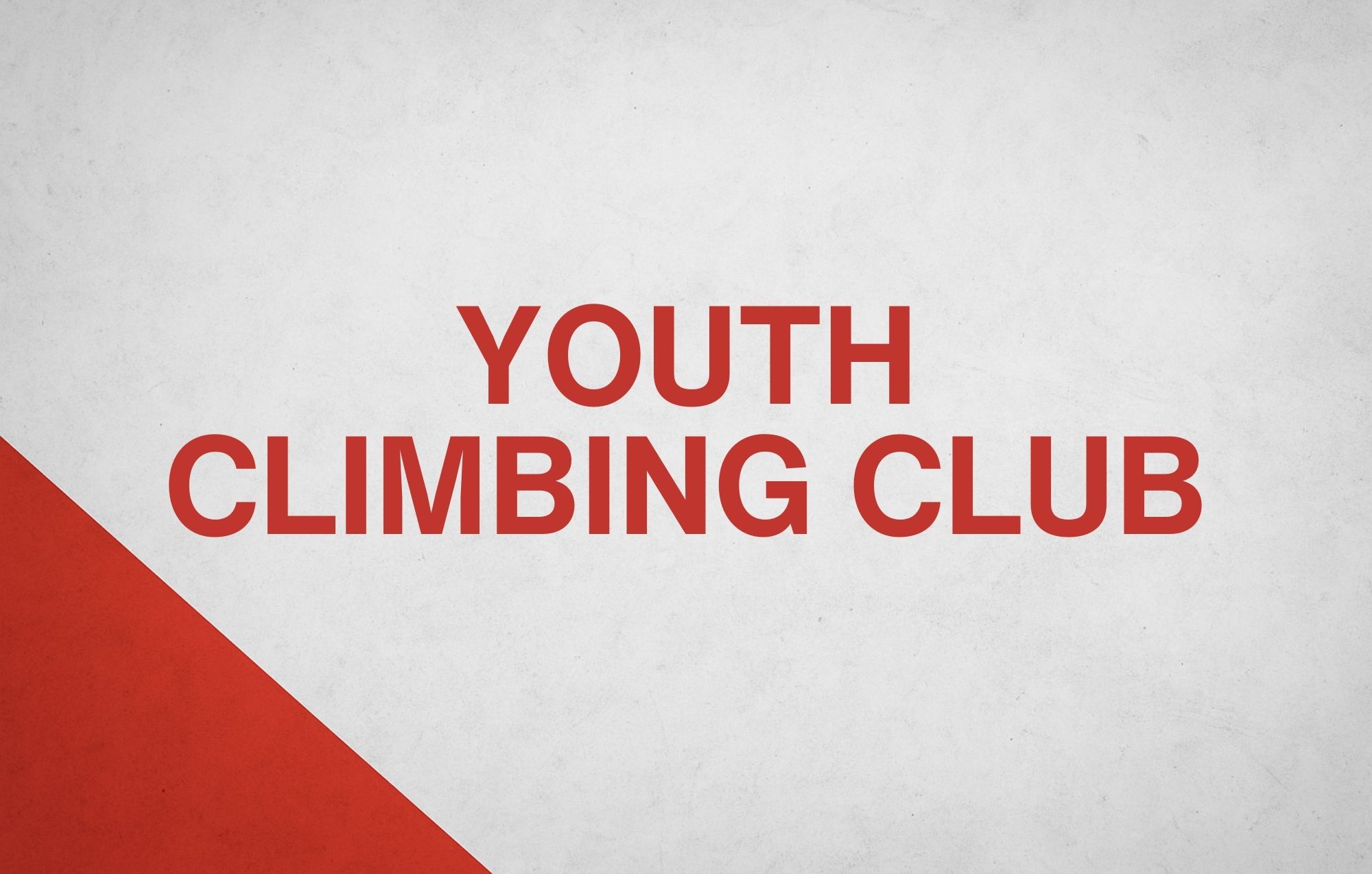 Youth Climbing Club