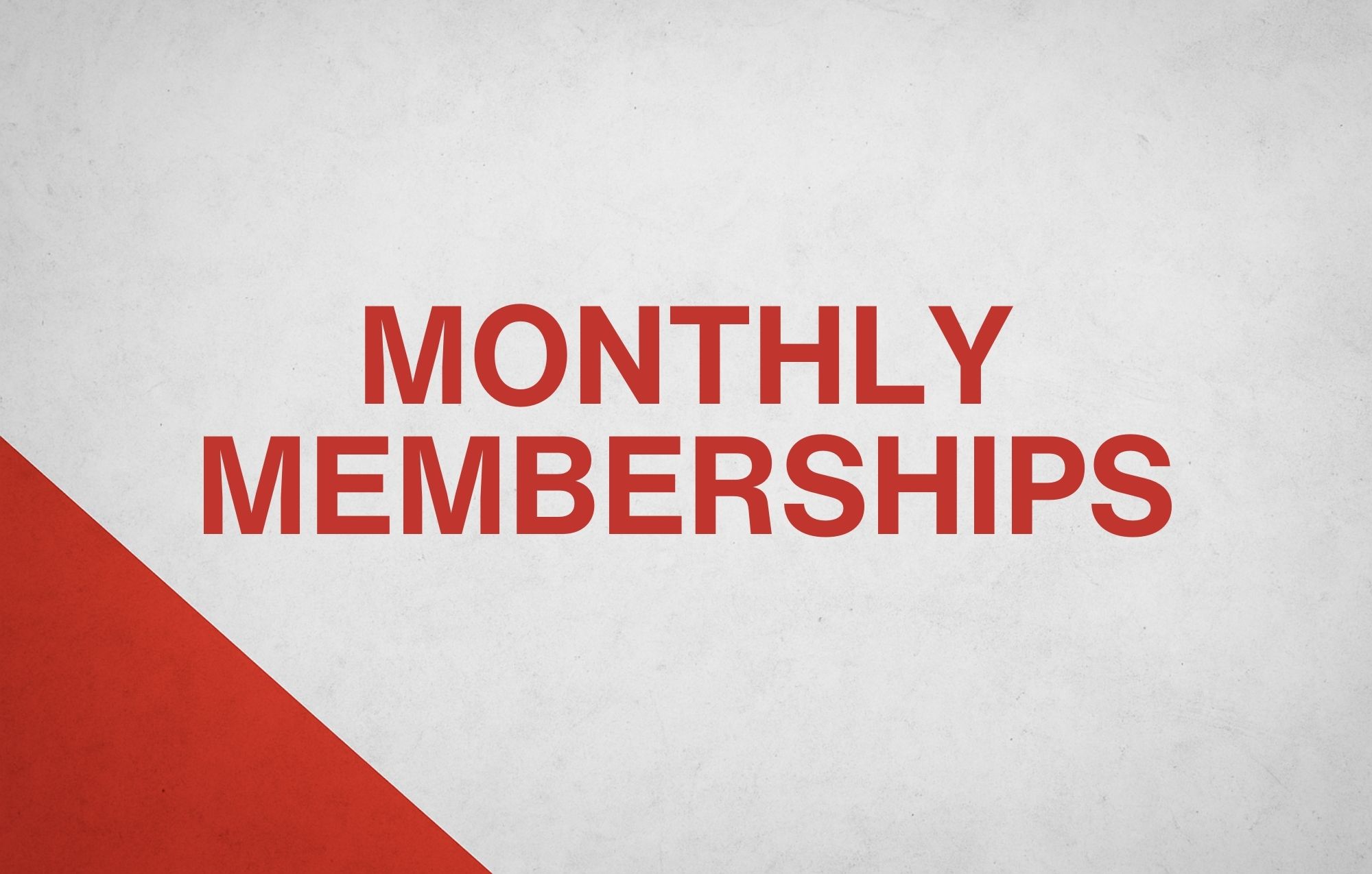 Monthly EFT