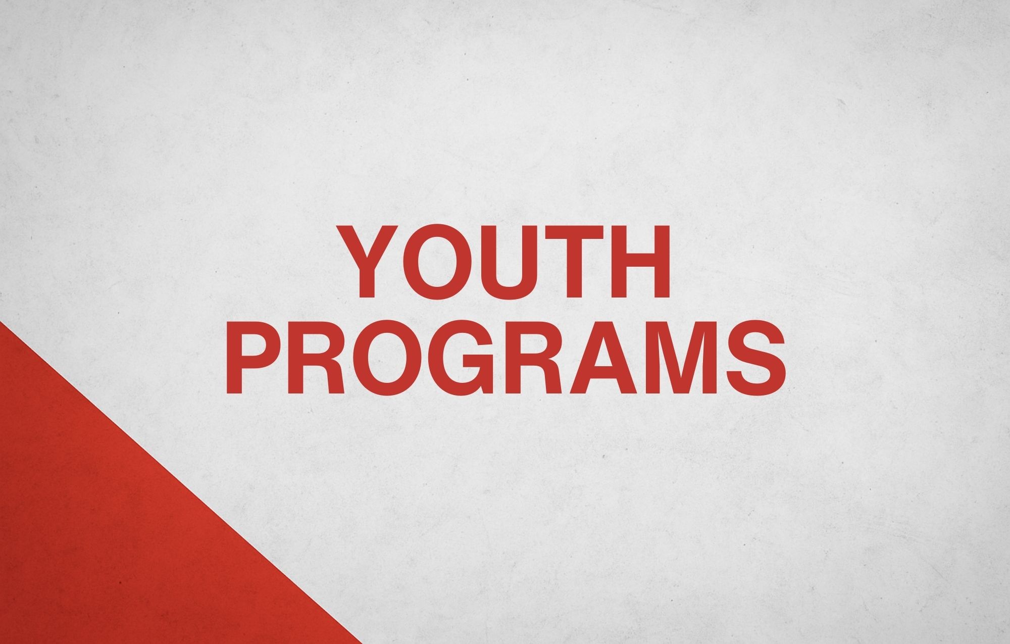 Youth Programs