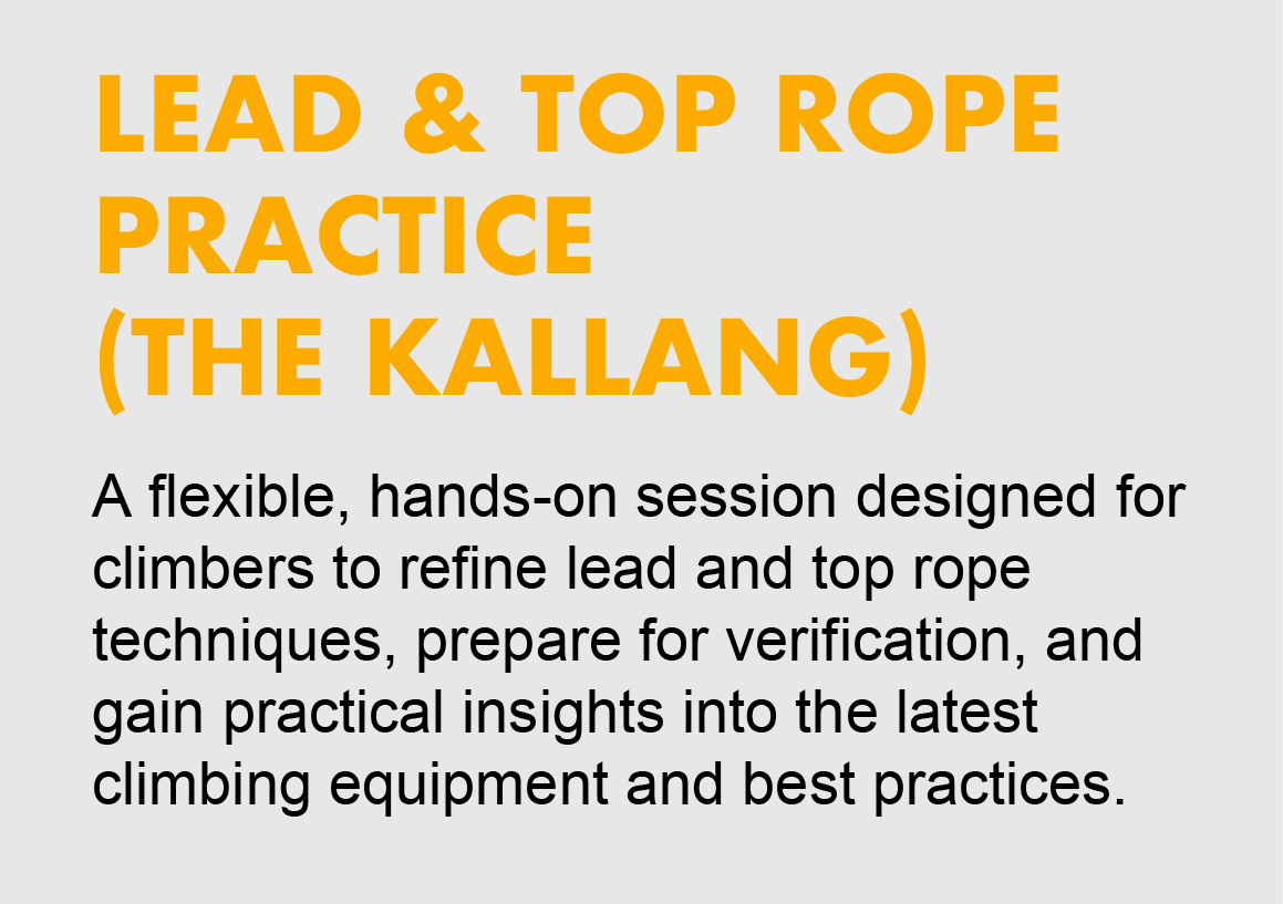 Lead & Top Rope Practice