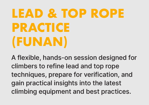 Lead & Top Rope Practice