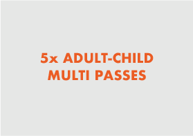 5 x (Adult + Child) Multi Pass