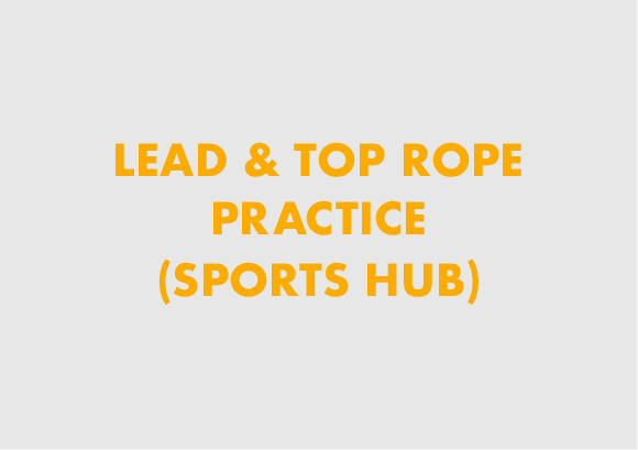 Lead & Top Rope Practice