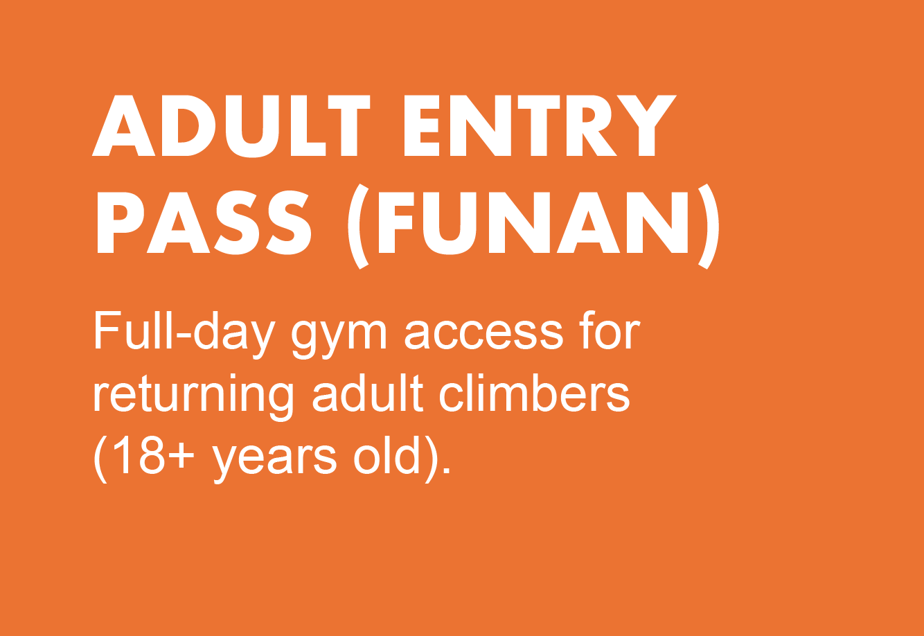 Adult Day Pass