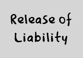 Release of Liability Waiver