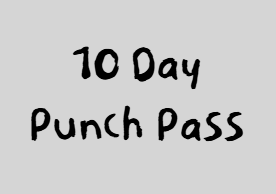 10 Day Punch Pass (Grand Opening Sale)
