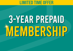 3-Year Prepaid Membership