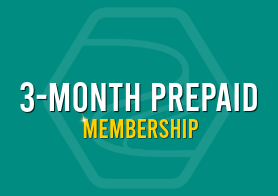 3-Month Prepaid Membership