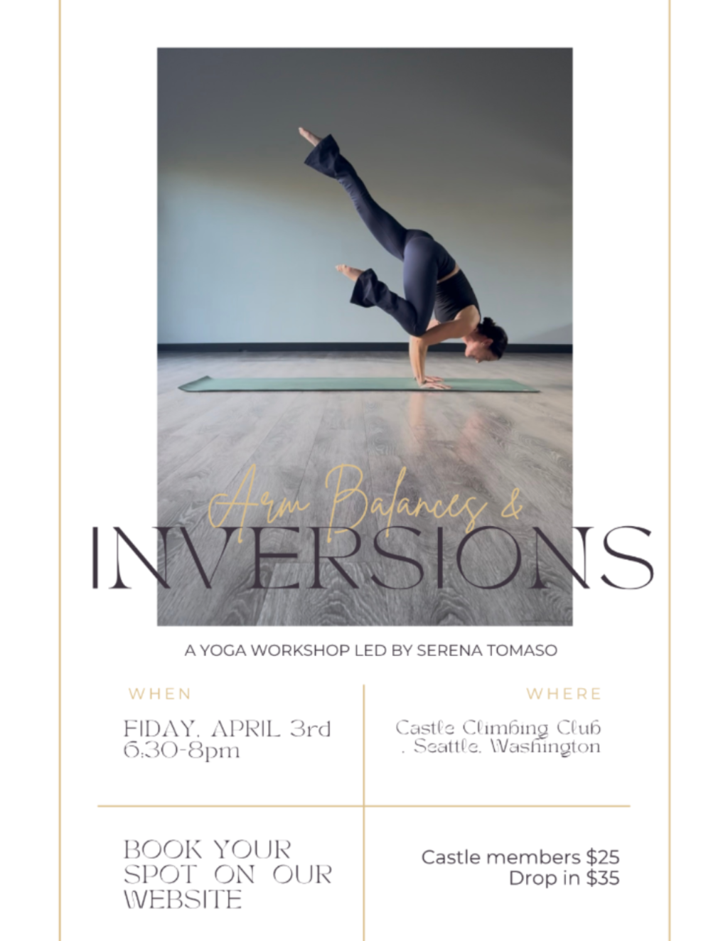 Inversion Lab: A Yoga Workshop