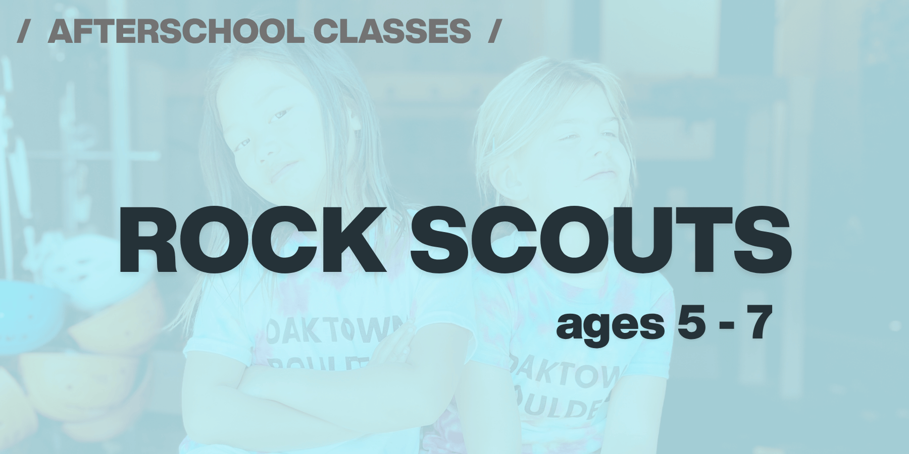 Rock Scouts (ages 5-7)
