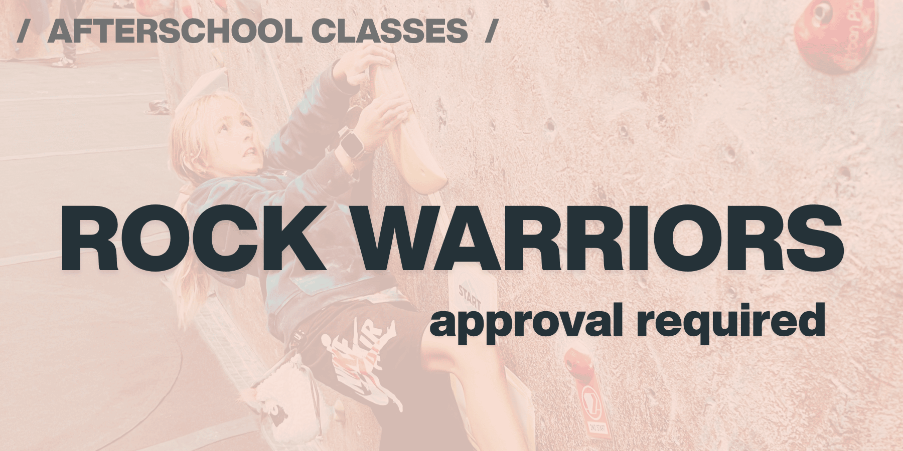 Rock Warriors (approval required)