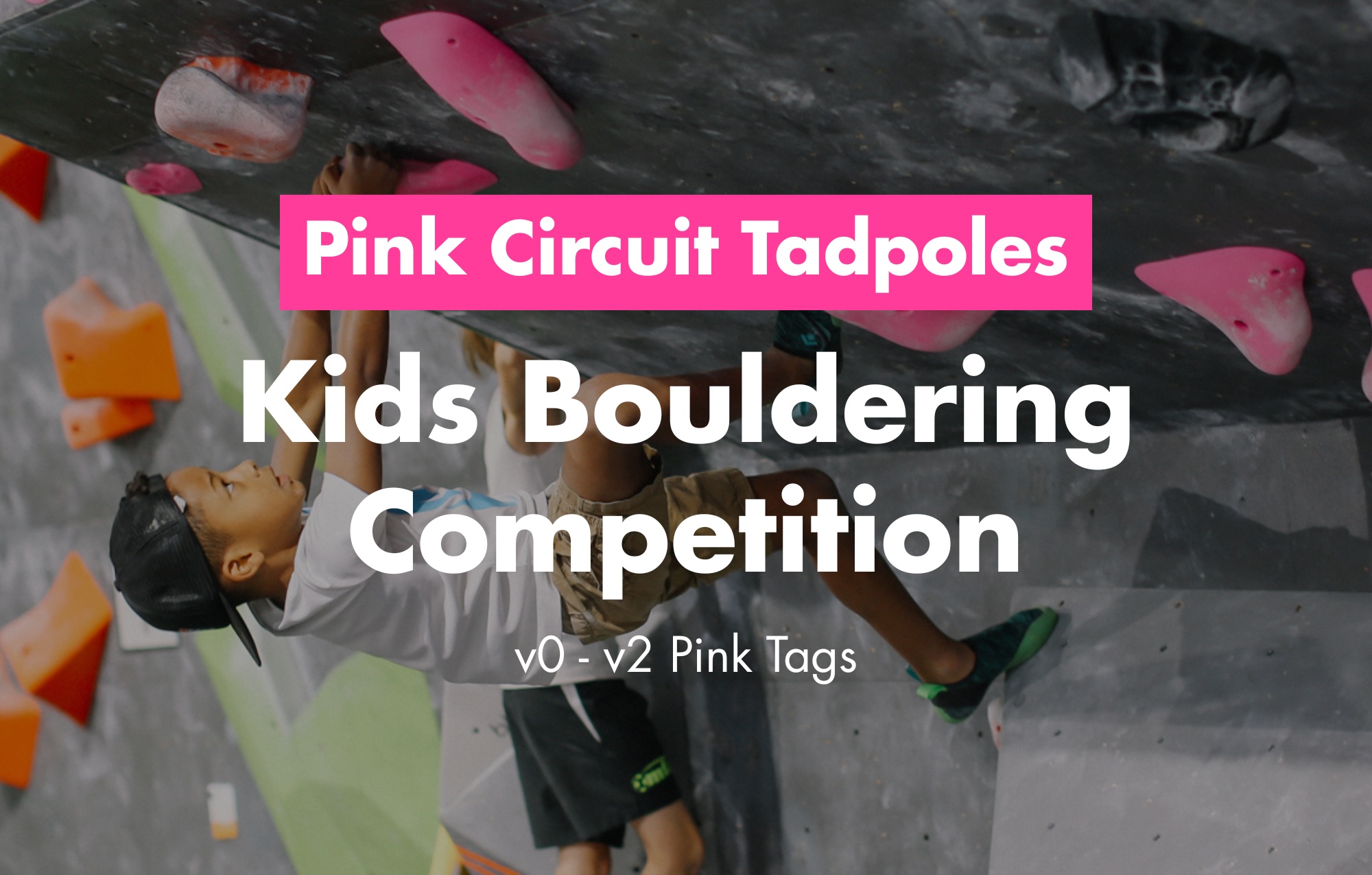 Kids Comp - Pink Circuit Tadpoles