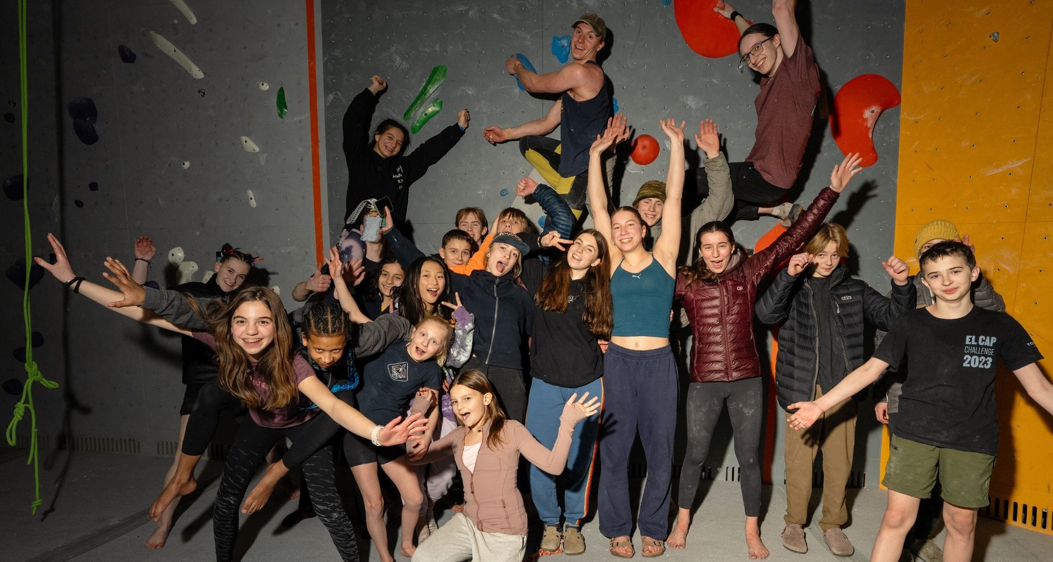 Alaska Rock Gym Birthday Party