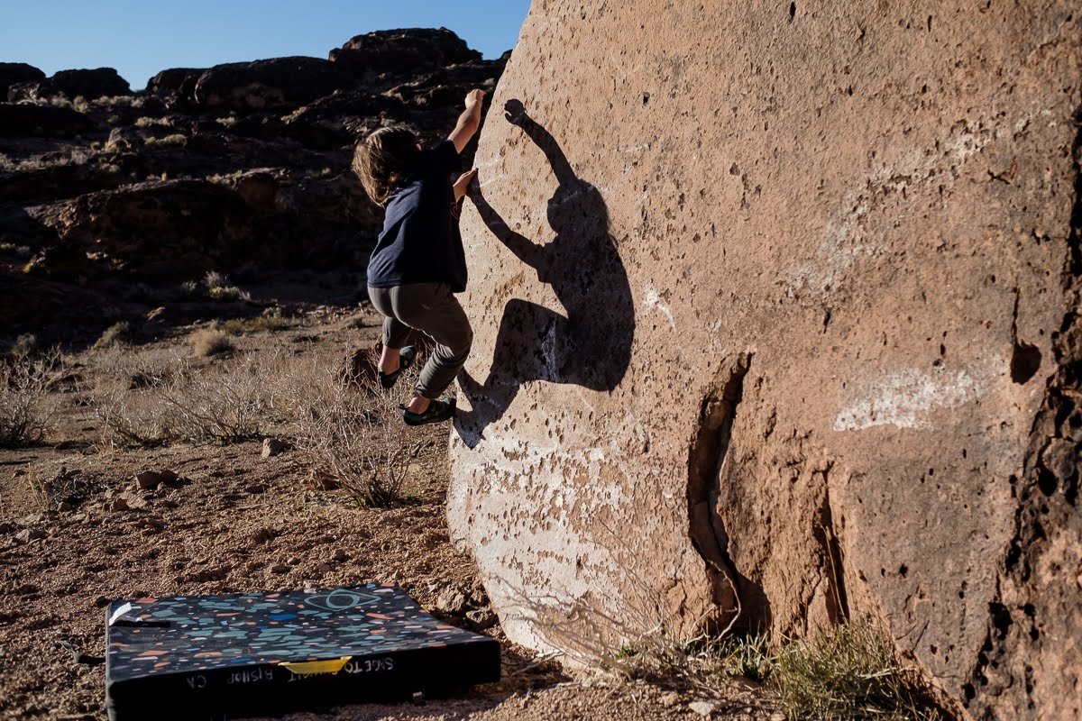 Kid's Outdoor Bouldering