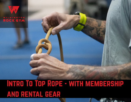 Intro to Top Rope with Membership & Rental Gear