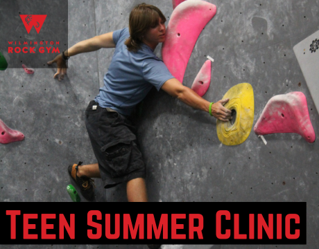 Summer Teen Climbing Clinics