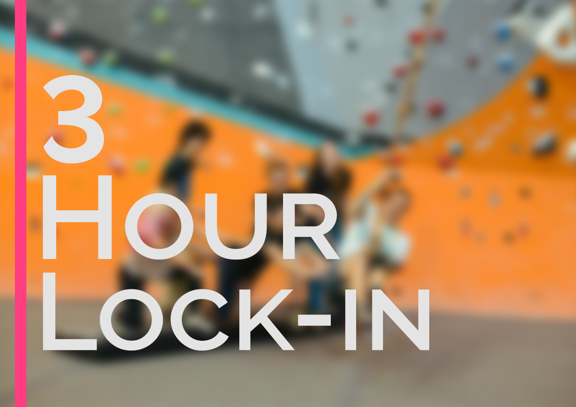 3-Hour Lock-in