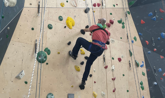 Rise Above Adaptive Climb Night