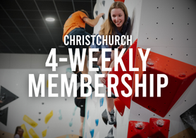 Unlimited Bouldering Membership - Four Weekly Payment