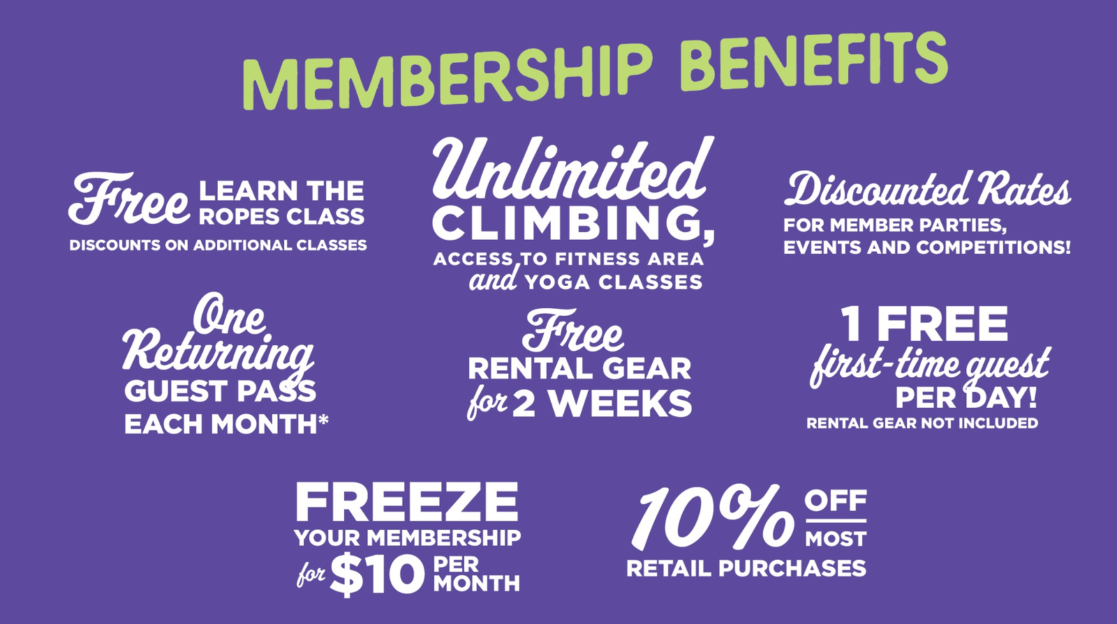 Monthly Recurring Membership