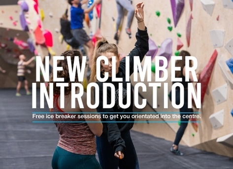 New Climber Induction Session