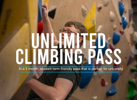 Unlimited Climbing Pass (9 Month Student)