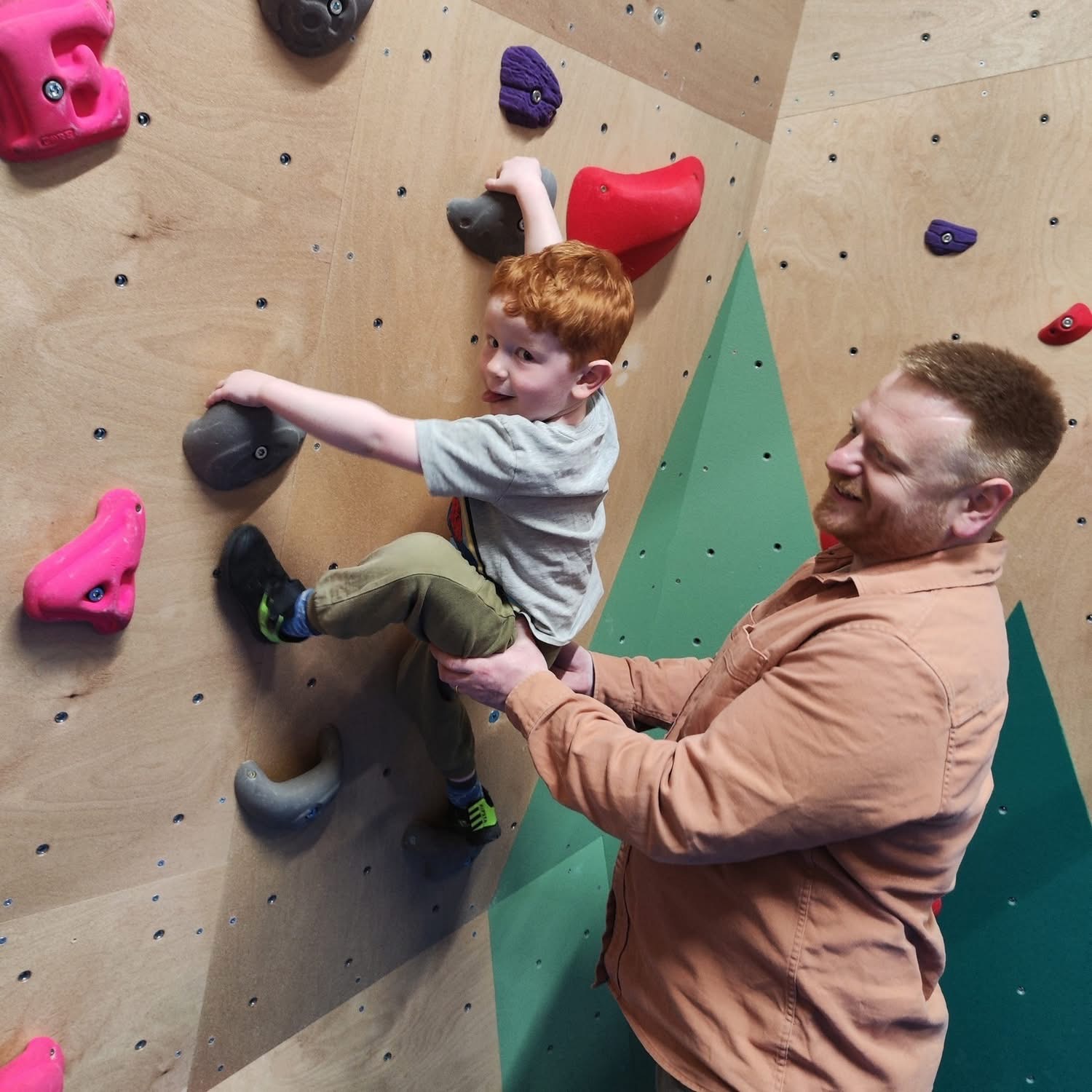 Minors UNDER 18 Novice Climbers