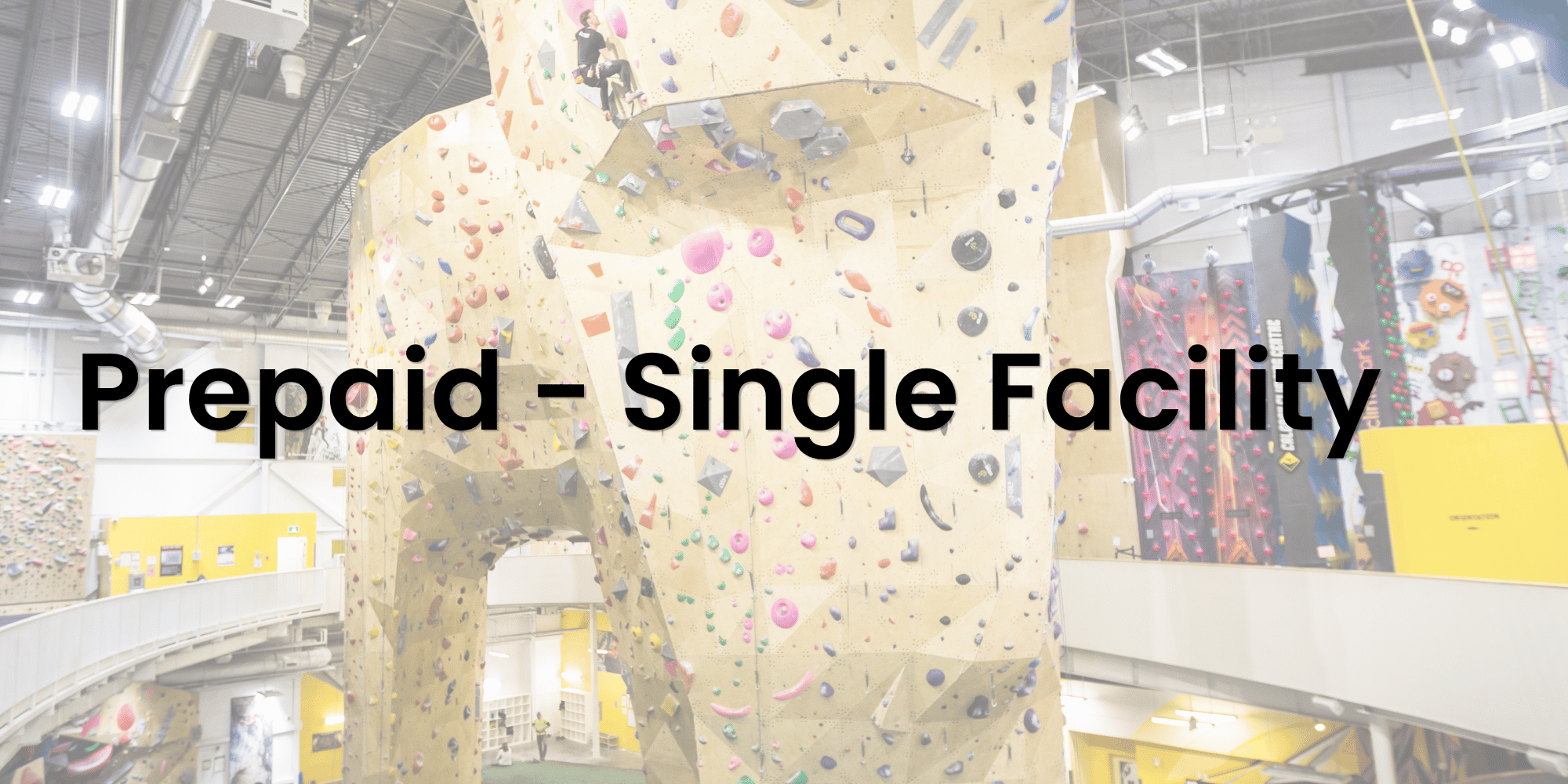 Annual Prepaid Membership - Single Facility