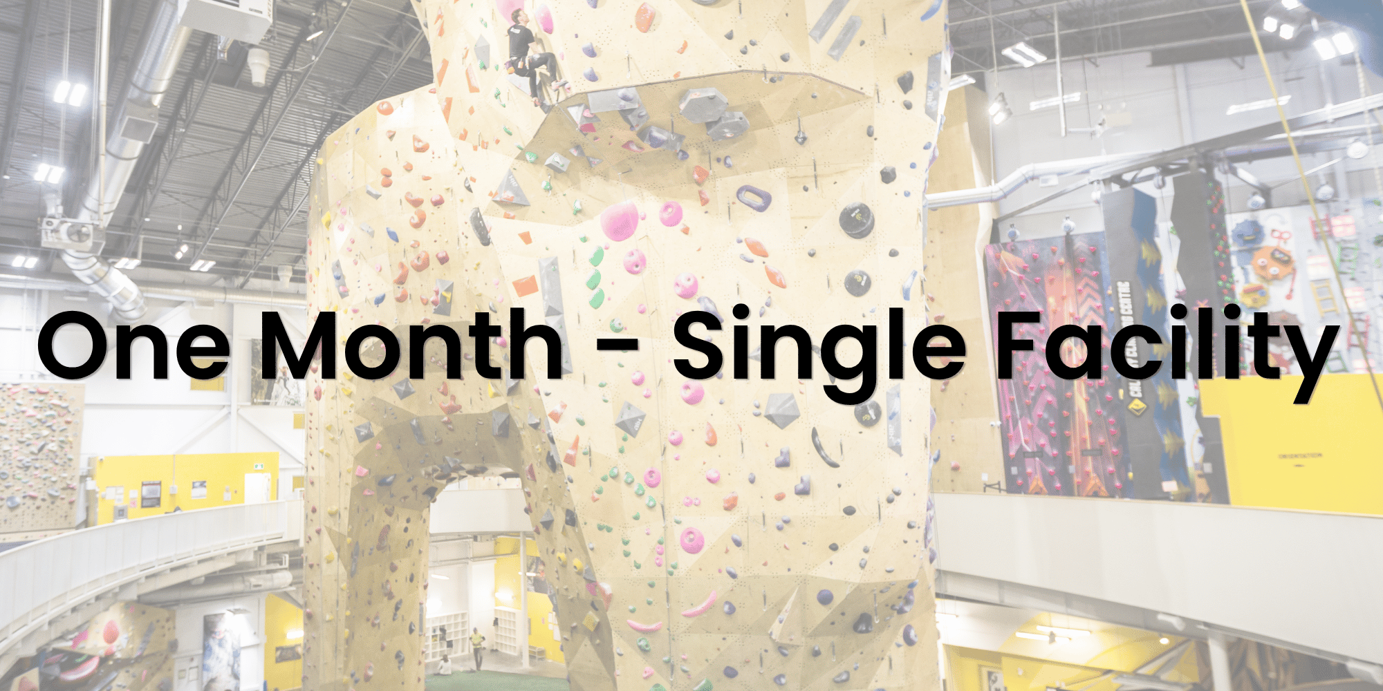 One Month Pass - Single Facility