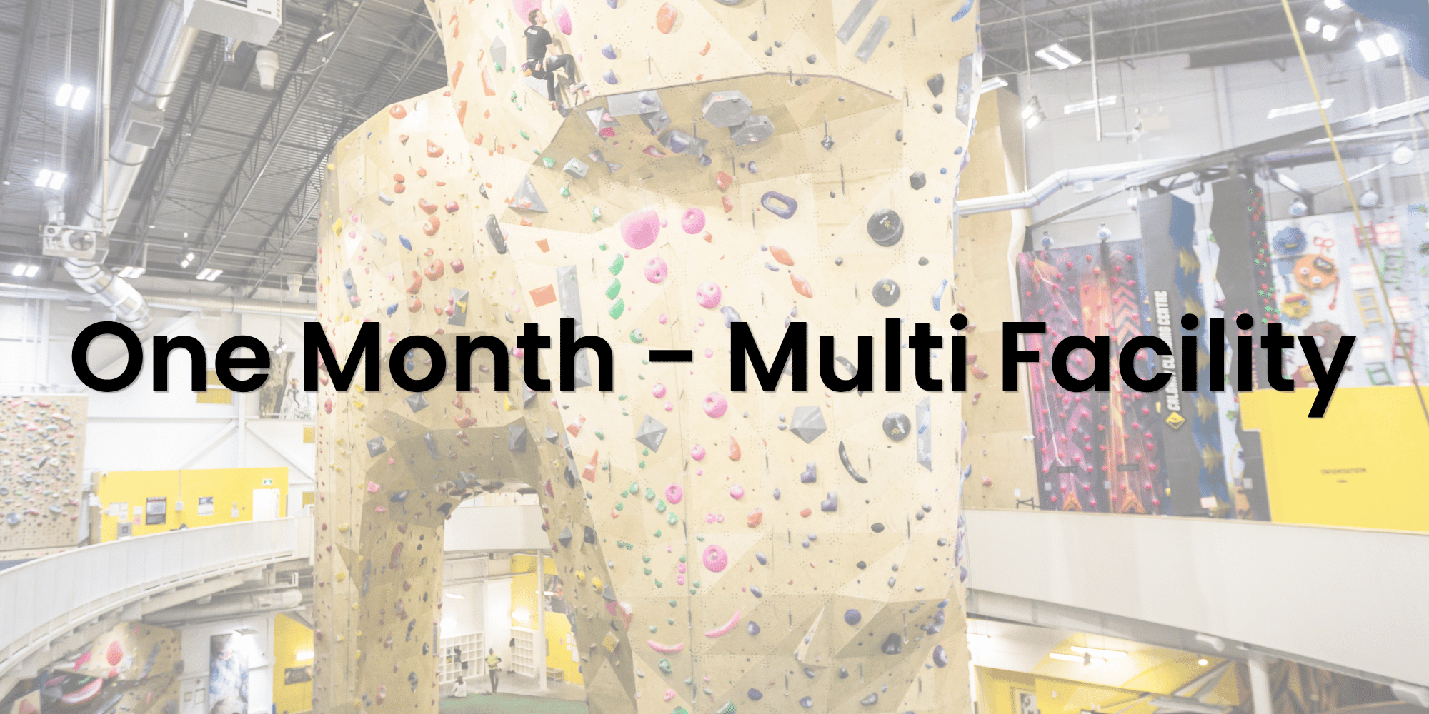 One Month Pass - Multi Facility