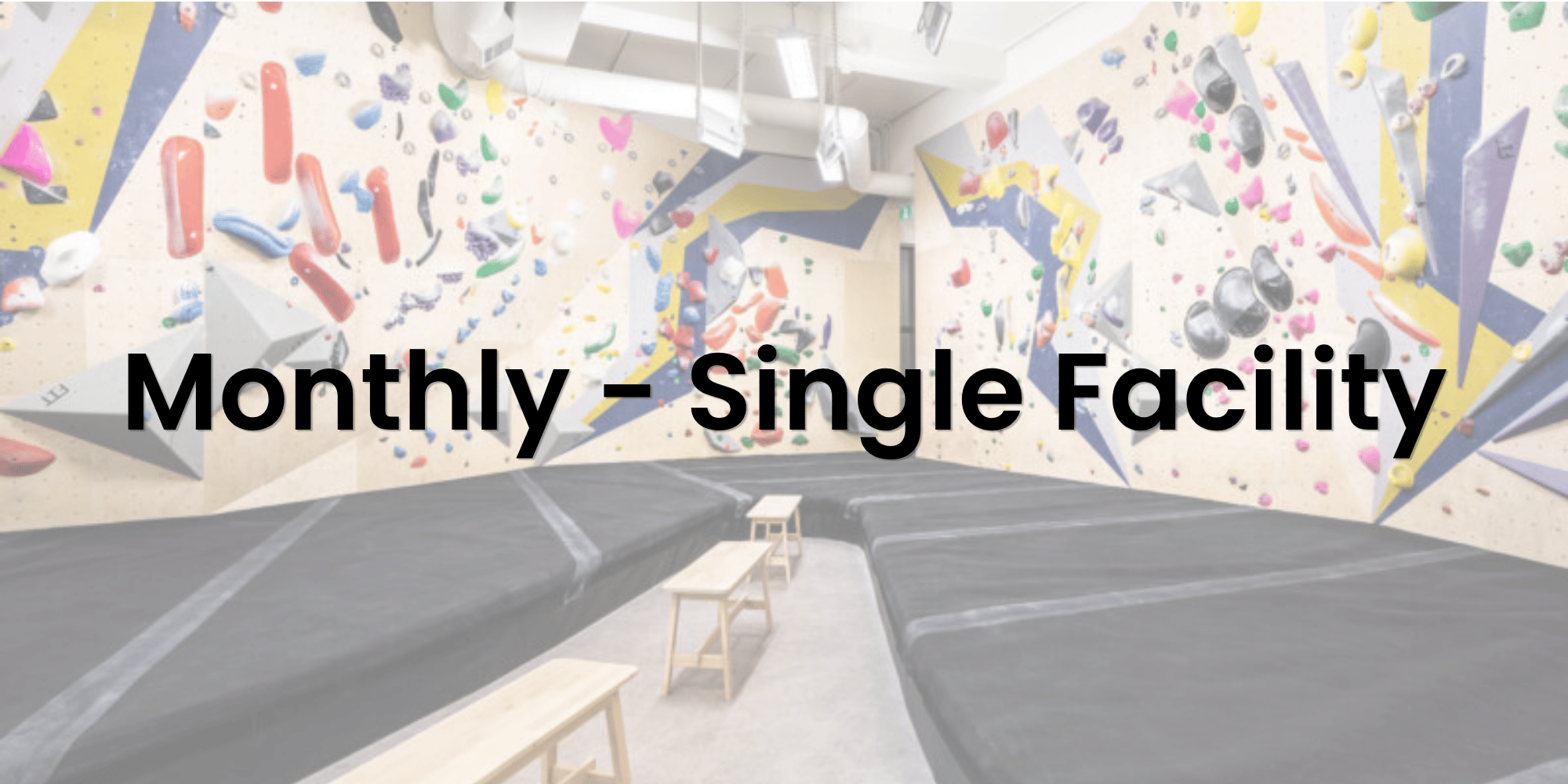 Monthly Membership - Single Facility
