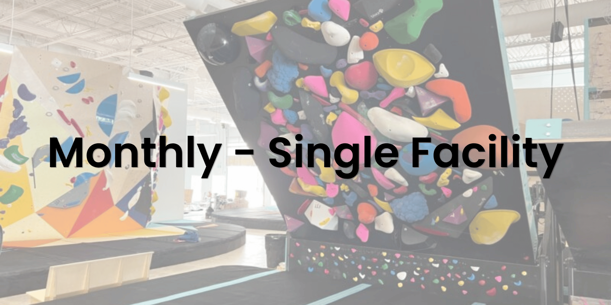 Monthly Membership - Single Facility