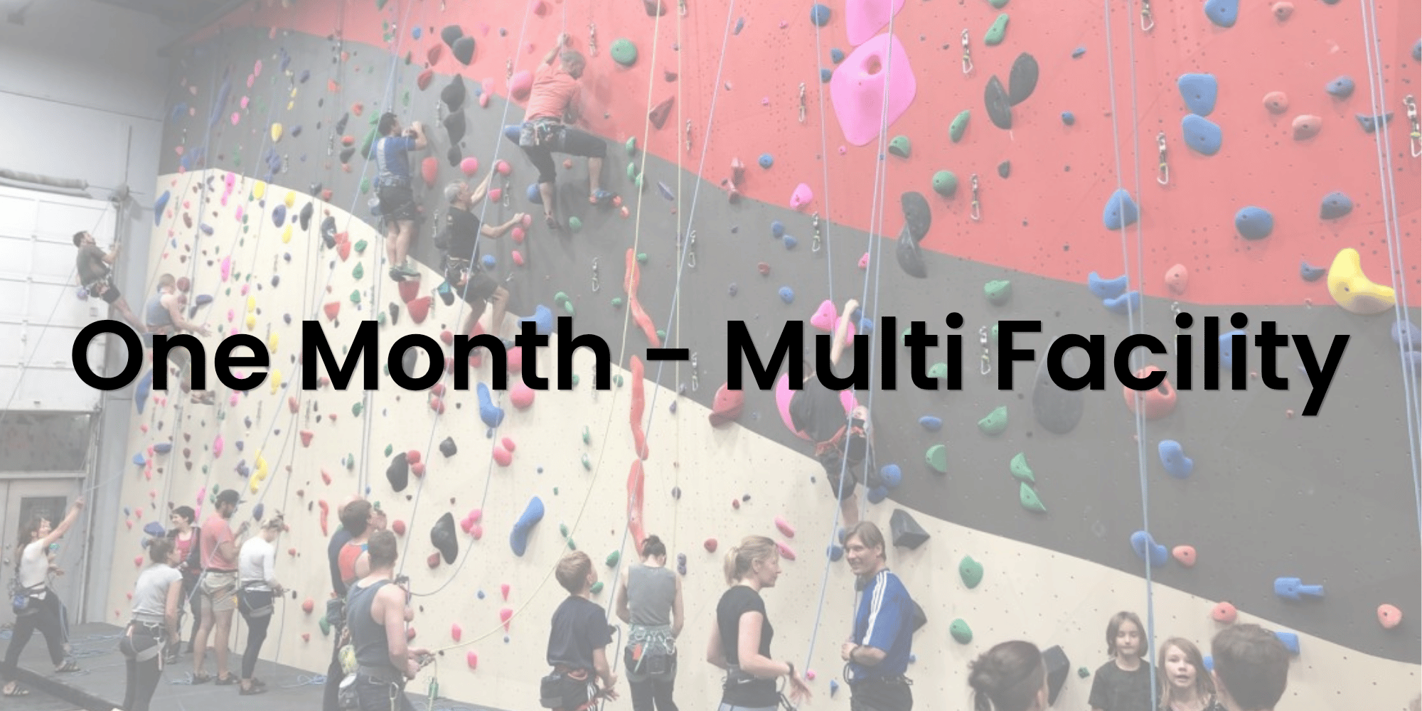One Month Pass - Multi Facility
