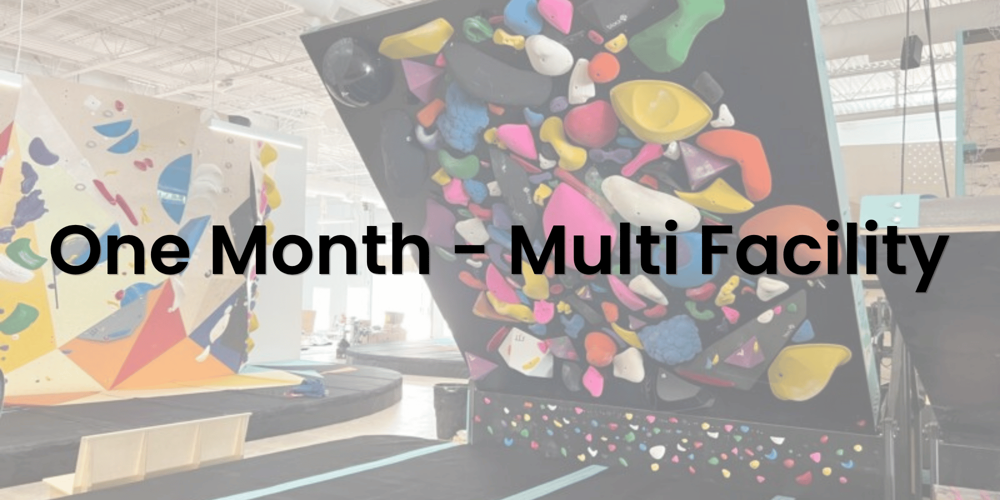One Month Pass - Multi Facility