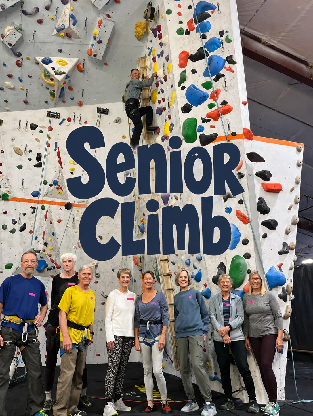 Seniors Intro to Rock Climbing