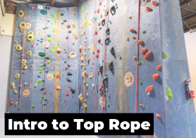 Intro to Top Rope Climbing Class