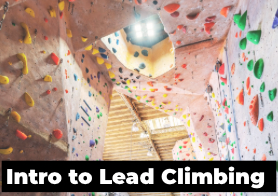 Intro to Lead Climbing Class
