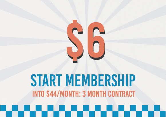 Summer Sale Monthly EFT Membership