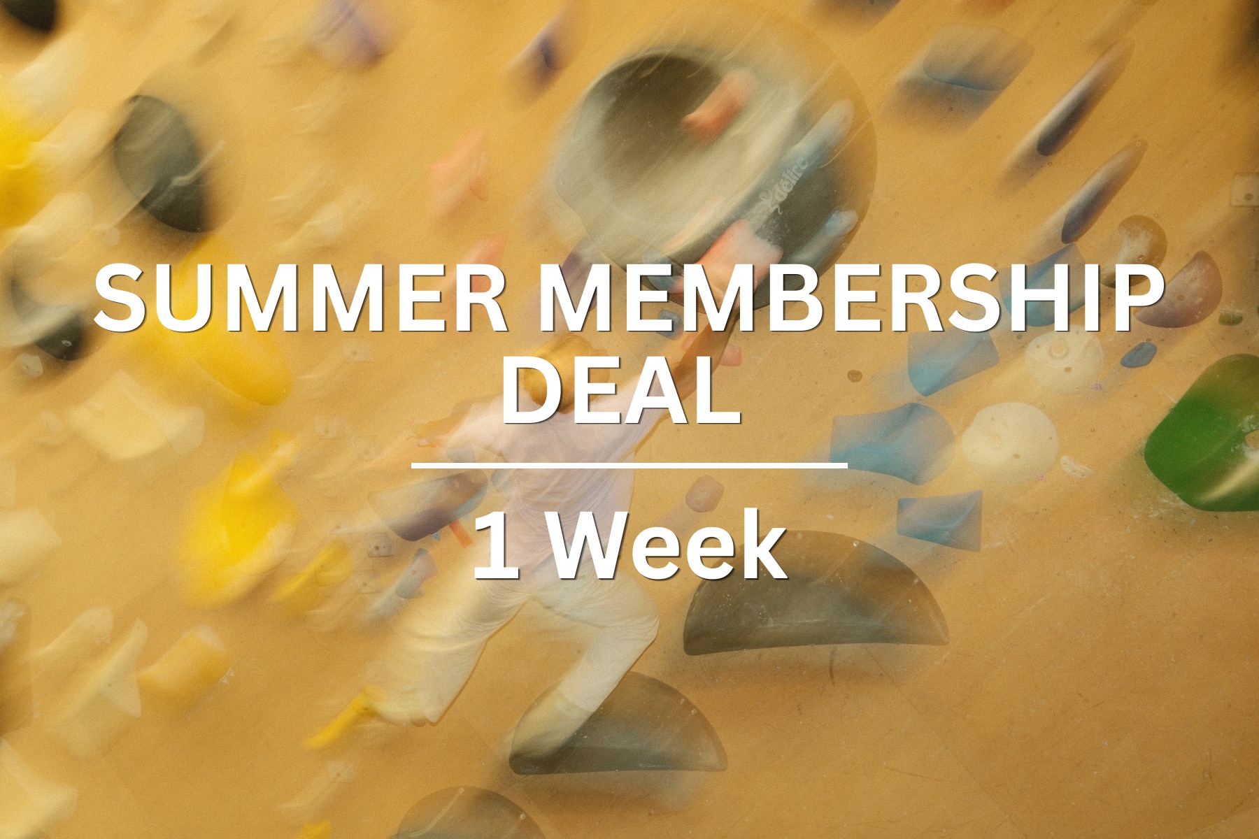 1 Week Summer Special Pass