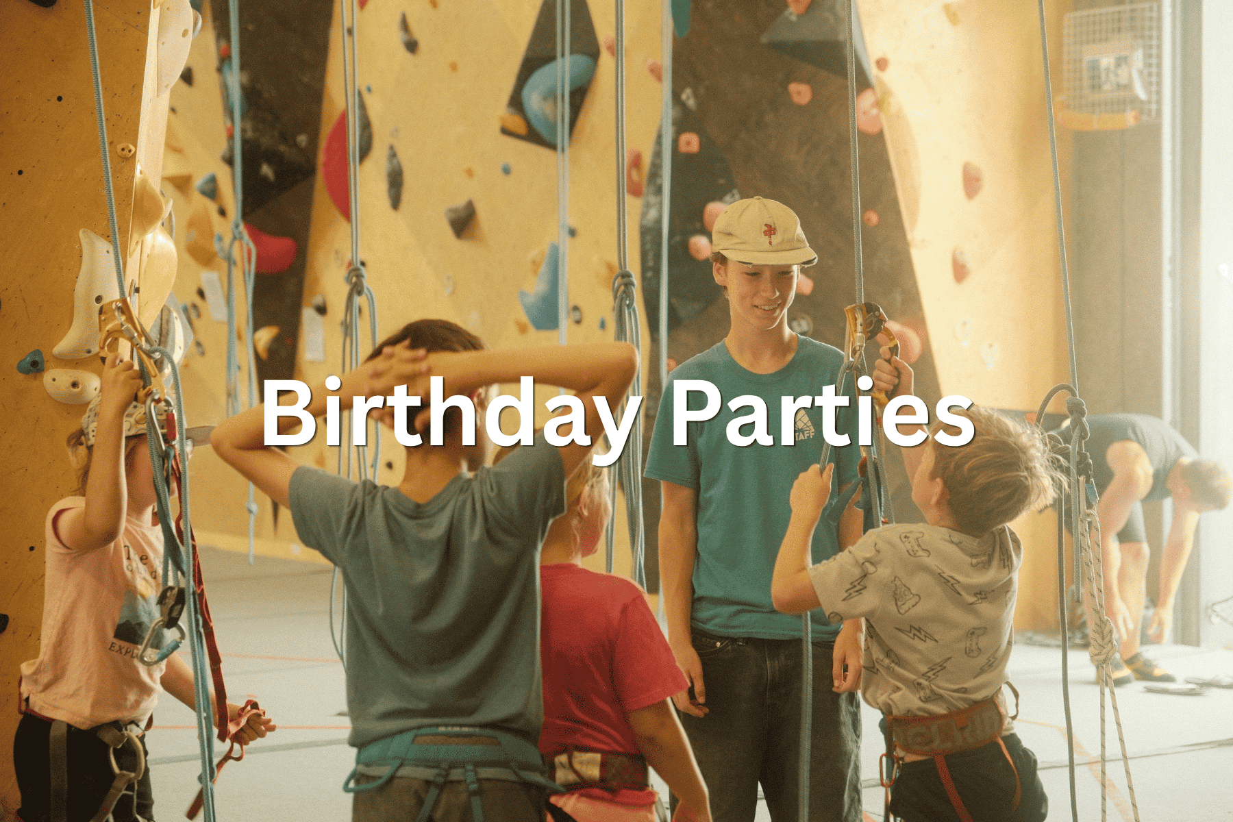 Climbing Birthday Party