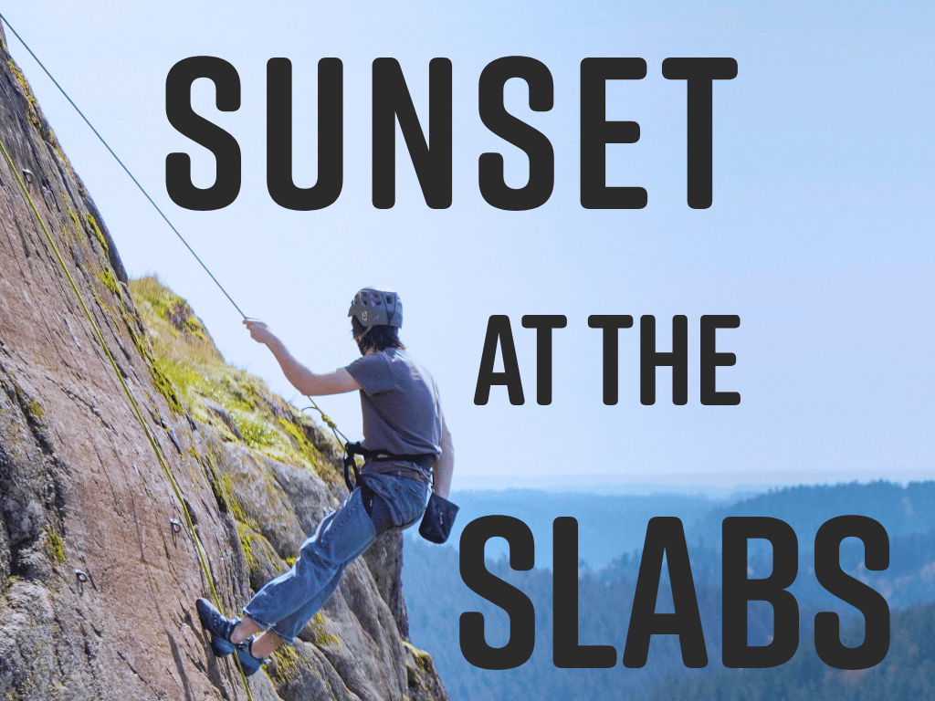 Sunset at the Slabs