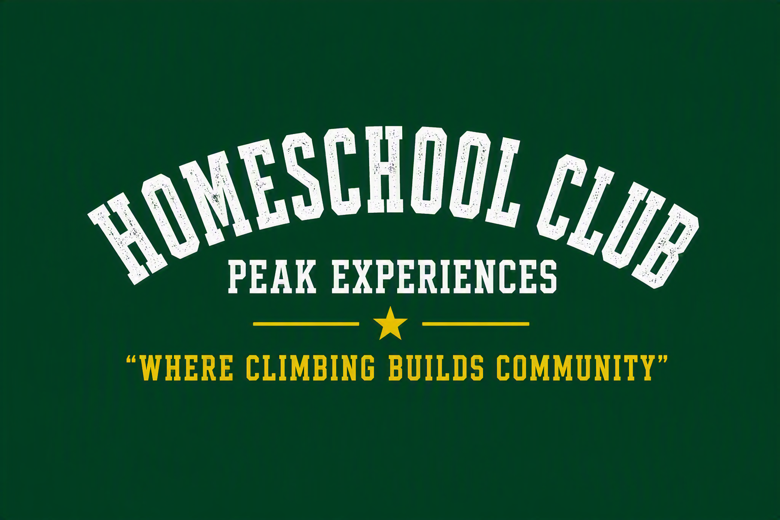 Homeschool Climbing Club