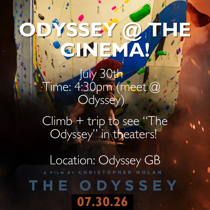 MOVIE NIGHT! Odyssey @ "The Odyssey"