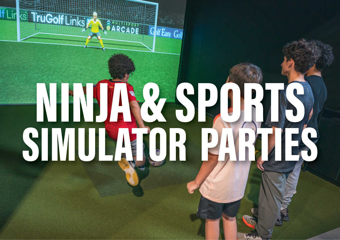 Ninja/Climbing and Multisport Simulator Parties