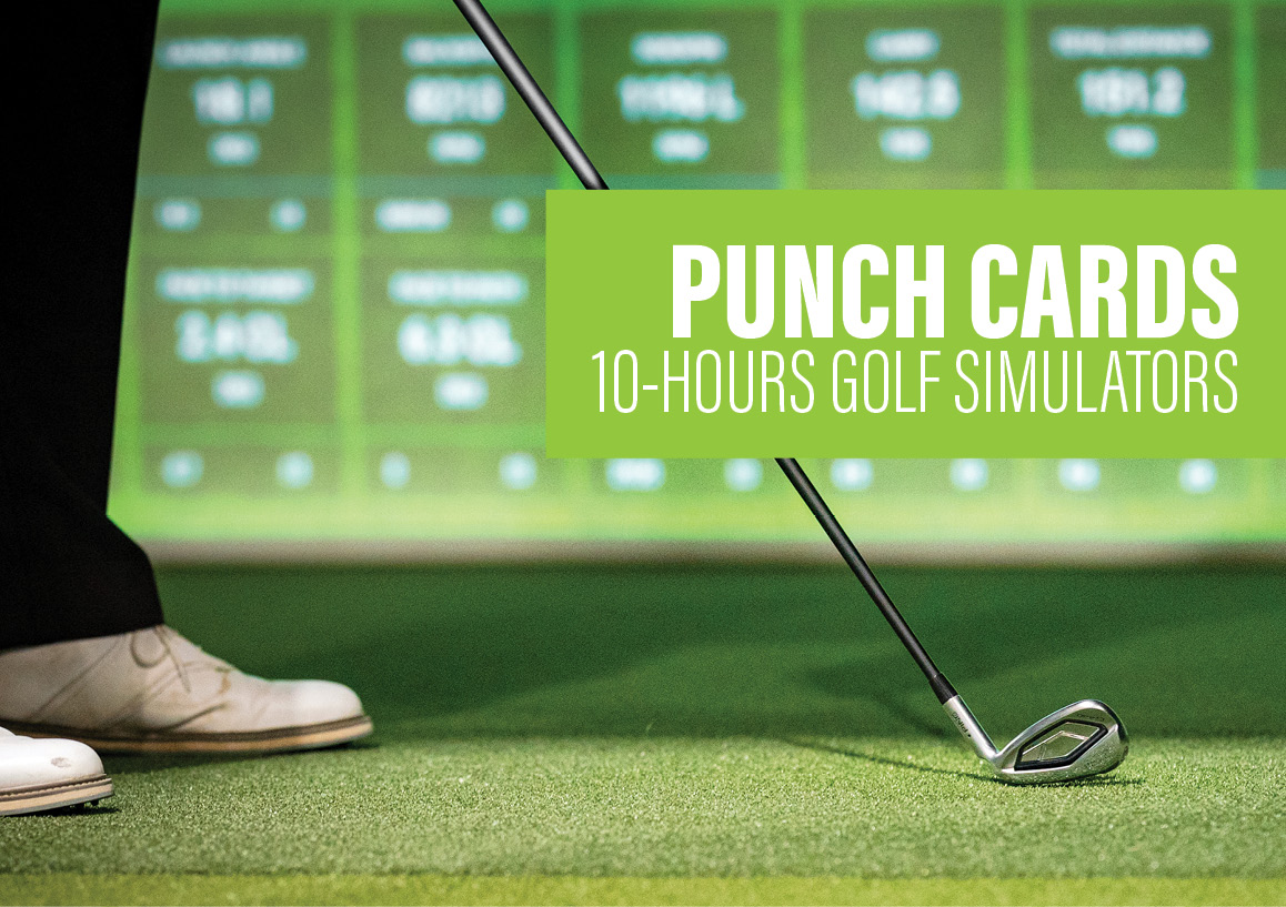 10-Punch Card Golf Simulators
