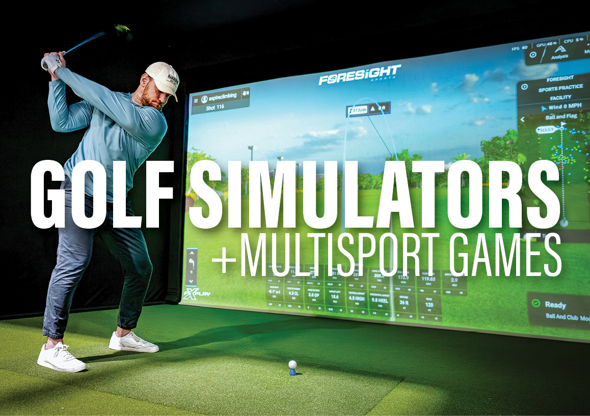 Golf Simulators +Multisport Games